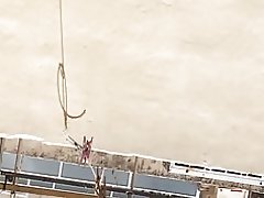 点滅熟女隣人再度
